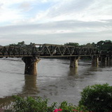 Kanchanaburi - Bridge over river Kwai